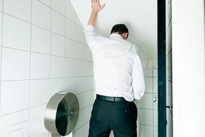 Probleme beim Urinieren mit Prostatitis