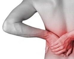 Rückenschmerzen mit Prostatitis